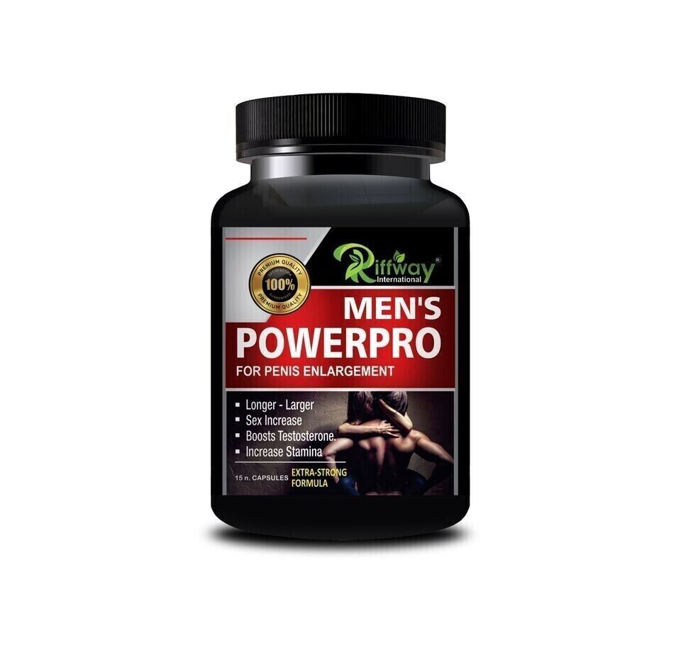 Riffway Men's Powerpro Sex Pills More Sperm Cum Vitality Super Strong Sex Men-15