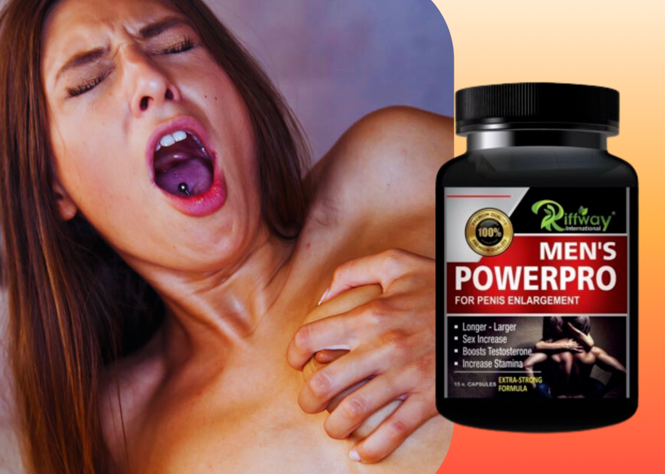 Riffway Men's Powerpro Sex Pills More Sperm Cum Vitality Super Strong Sex Men-15