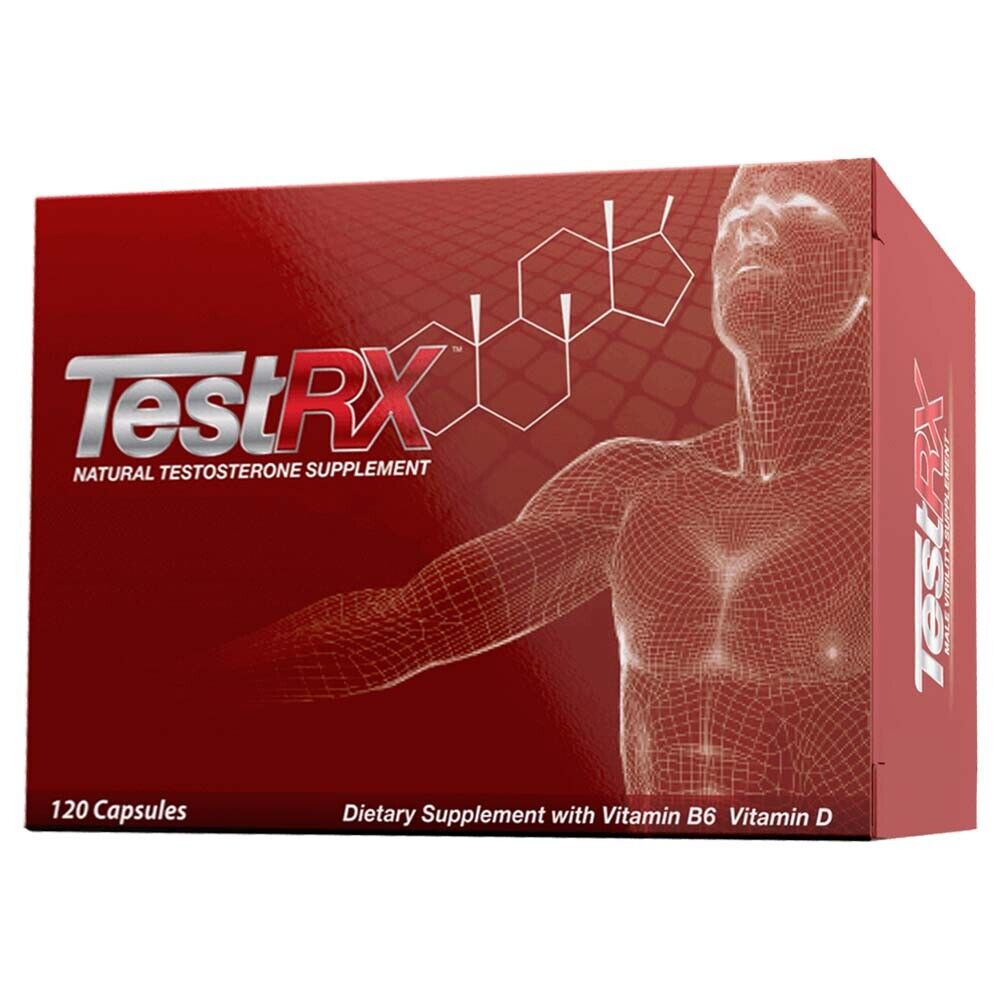 TESTRX BEST ZMA Dietary Supplement - 1 BOX / 1 Month Supply TEST RX