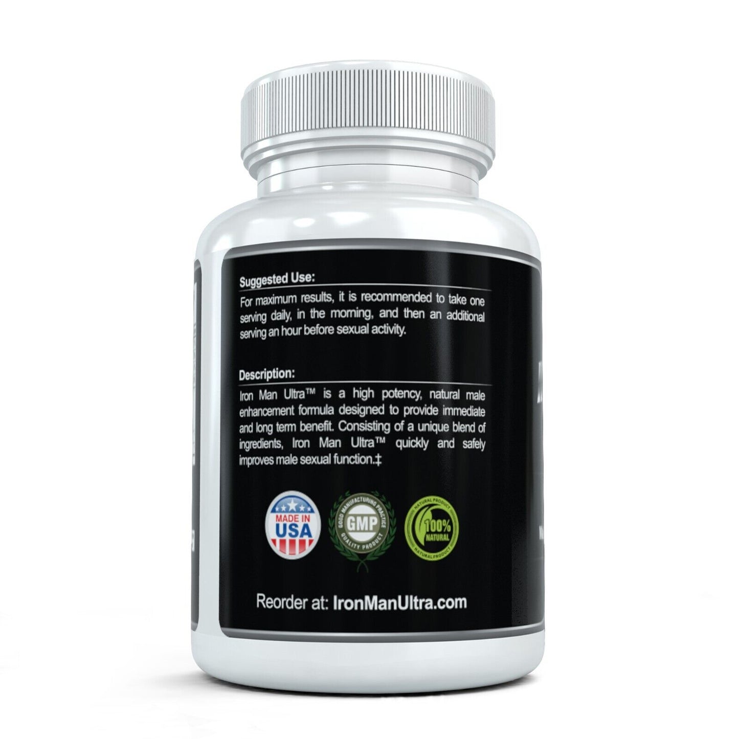 Iron Man Ultra: The Ultimate Male Enhancement Pills for Rock-Hard Results, 30ct
