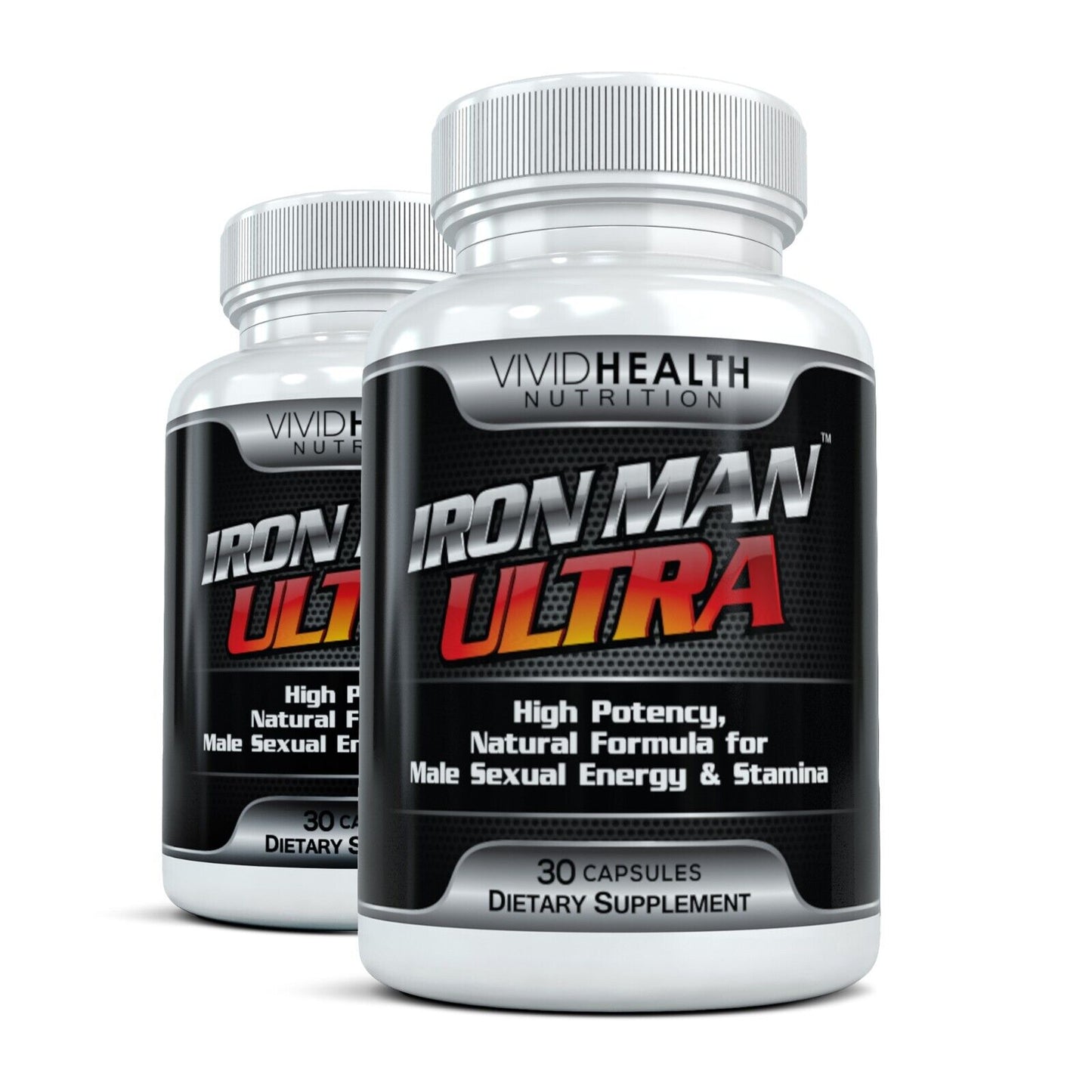 Iron Man Ultra: The Ultimate Male Enhancement Pills for Rock-Hard Results, 30ct