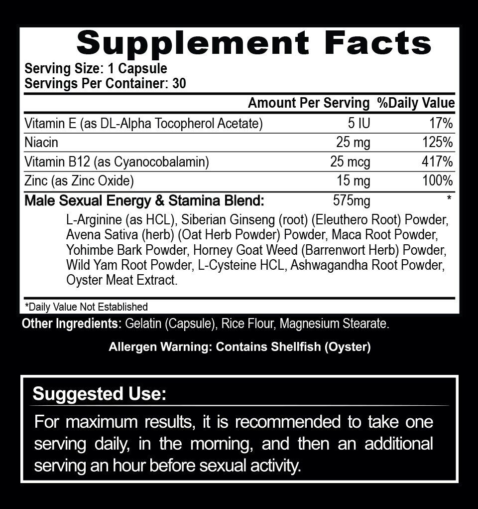 Iron Man Ultra: The Ultimate Male Enhancement Pills for Rock-Hard Results, 30ct