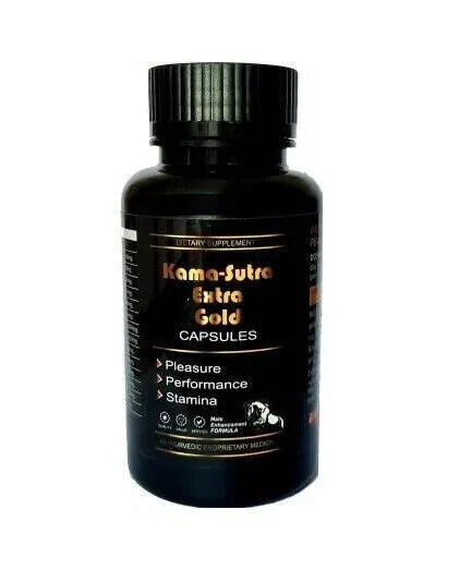 ##kama Sutra Extra Gold Penis Enlarger Growth Capsule 60 Capsules free shipping