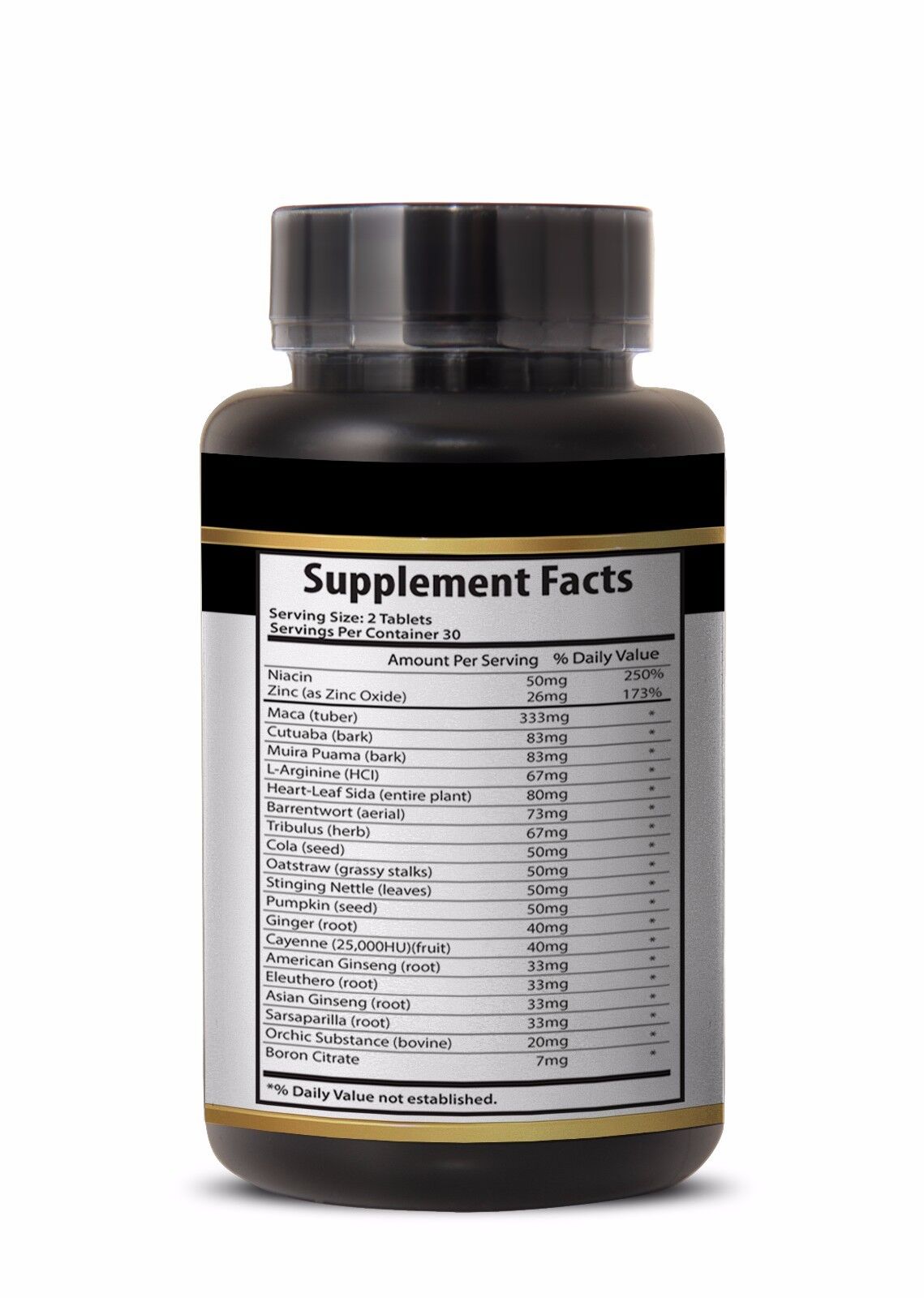 Vitamins And Dietary Supplements - MALE VIRILITY - formula works well - 1 Bottle