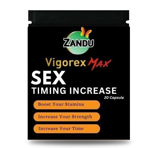 Male Sex Timing Increase Ultra Stamina $ex$ Pills for Men Performance 20 Caps