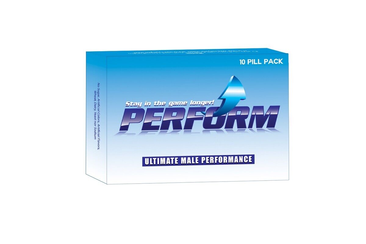 PERFORM - 72 Hour Natural Peak Male Enhancement Supplement (10 Pills )