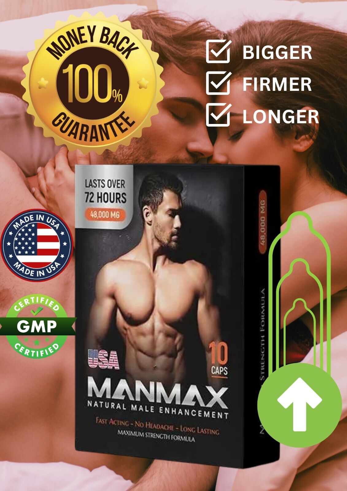 MANMAX – Natural Male Enhancement 10 Pills