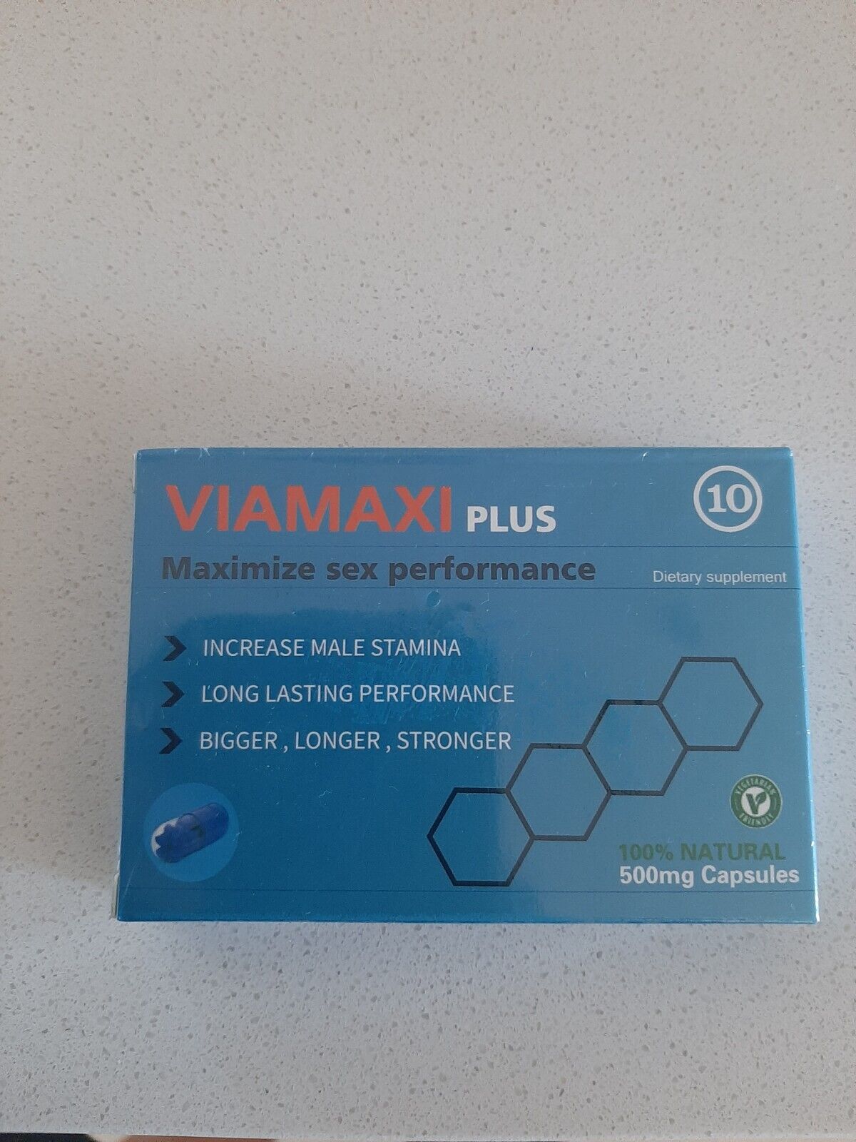 VPs sex pills for men, 10 per box