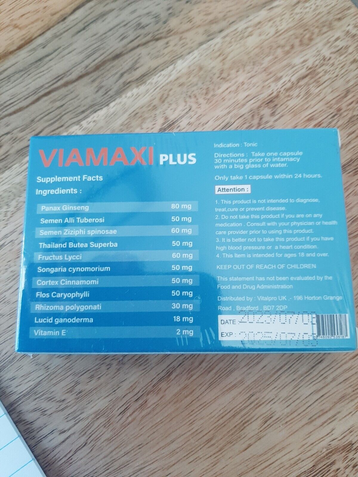 VPs sex pills for men, 10 per box