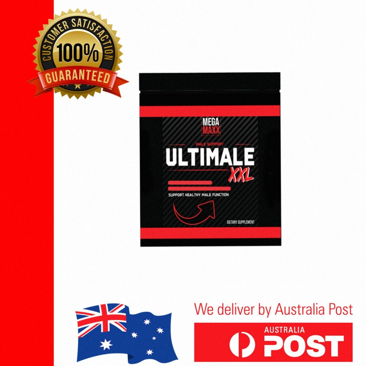Natural Mens Longer Delay Stamina Enhancer & Libido Supplement ULTIMALE XXL