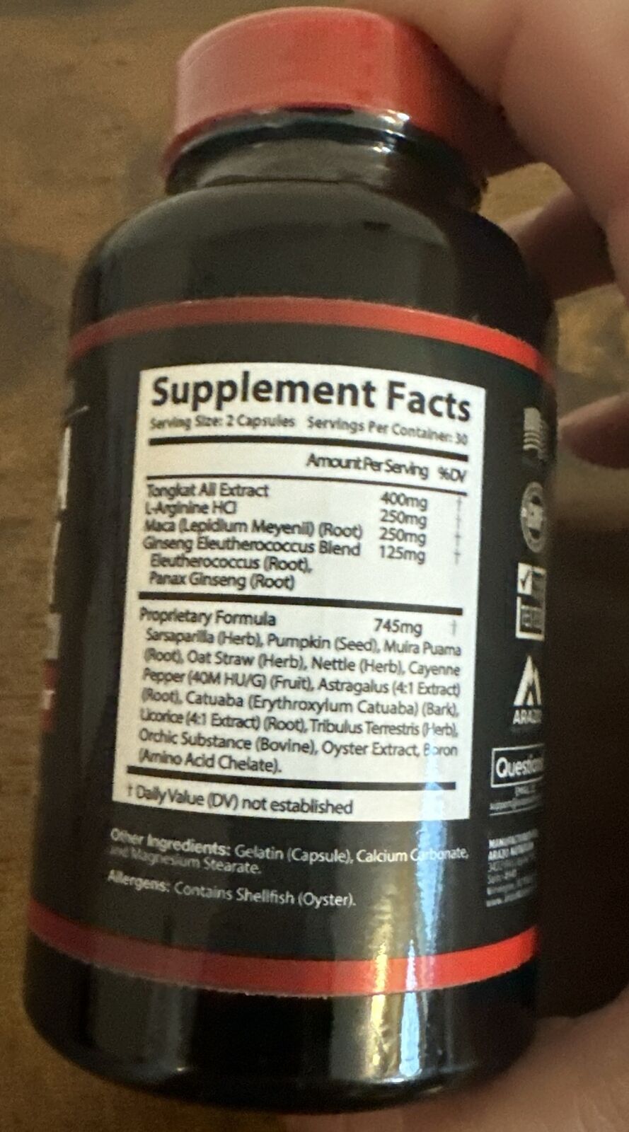 Fast Acting Sexual Enhancement Pills for Men by AlphaMaxx (60 Caps)