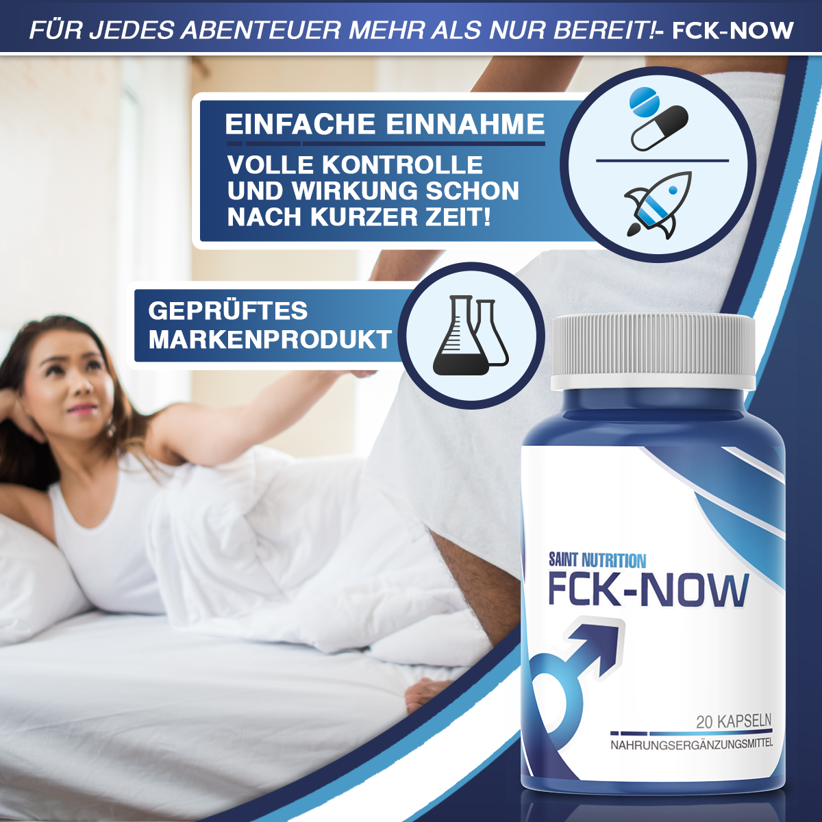 FCK NOW capsules HERBAL - Extra strong potency capsule for men potency enhancer
⭐⭐⭐⭐⭐ in the "Potency Enhancers" section | MADE IN GERMANY |
