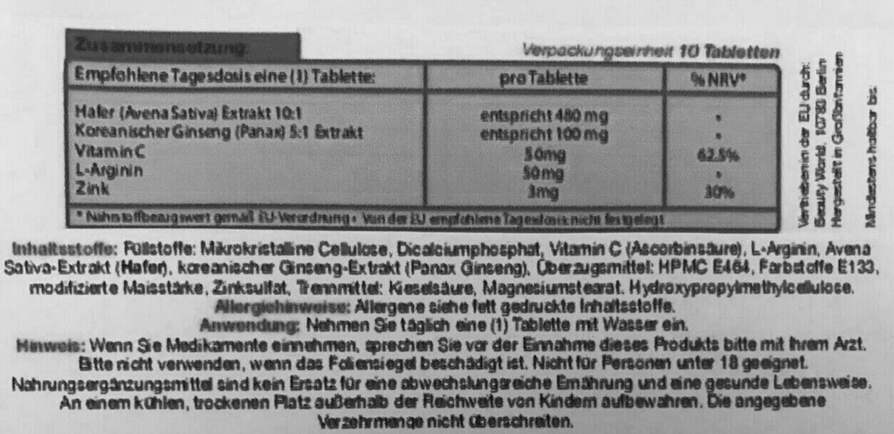 20 x ORIGINAL HERBAL V PLUS BLACK 200 - pills for adult men