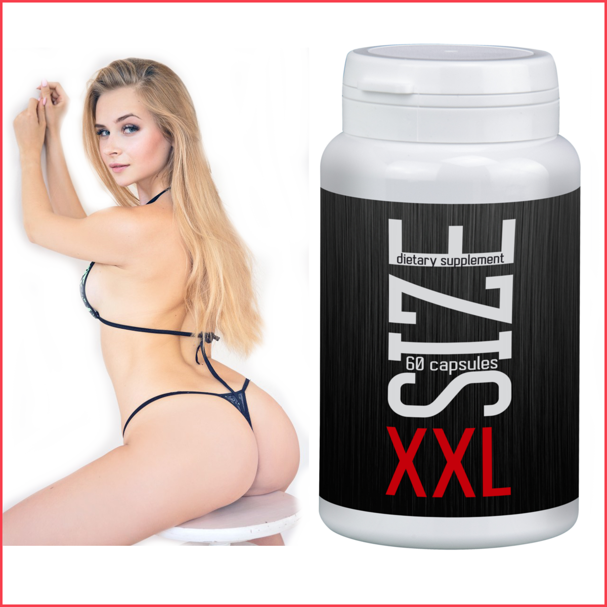 SIZE XXL pills longer thicker penis penis enlargement sex tabs Xtra Size potency
