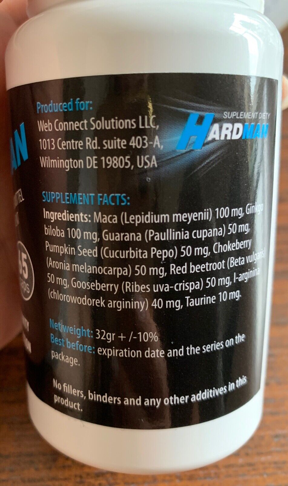 HARDMAN ® Increase Penis Size Member XXL Your Even Vigrax Maxatin Eron Plus