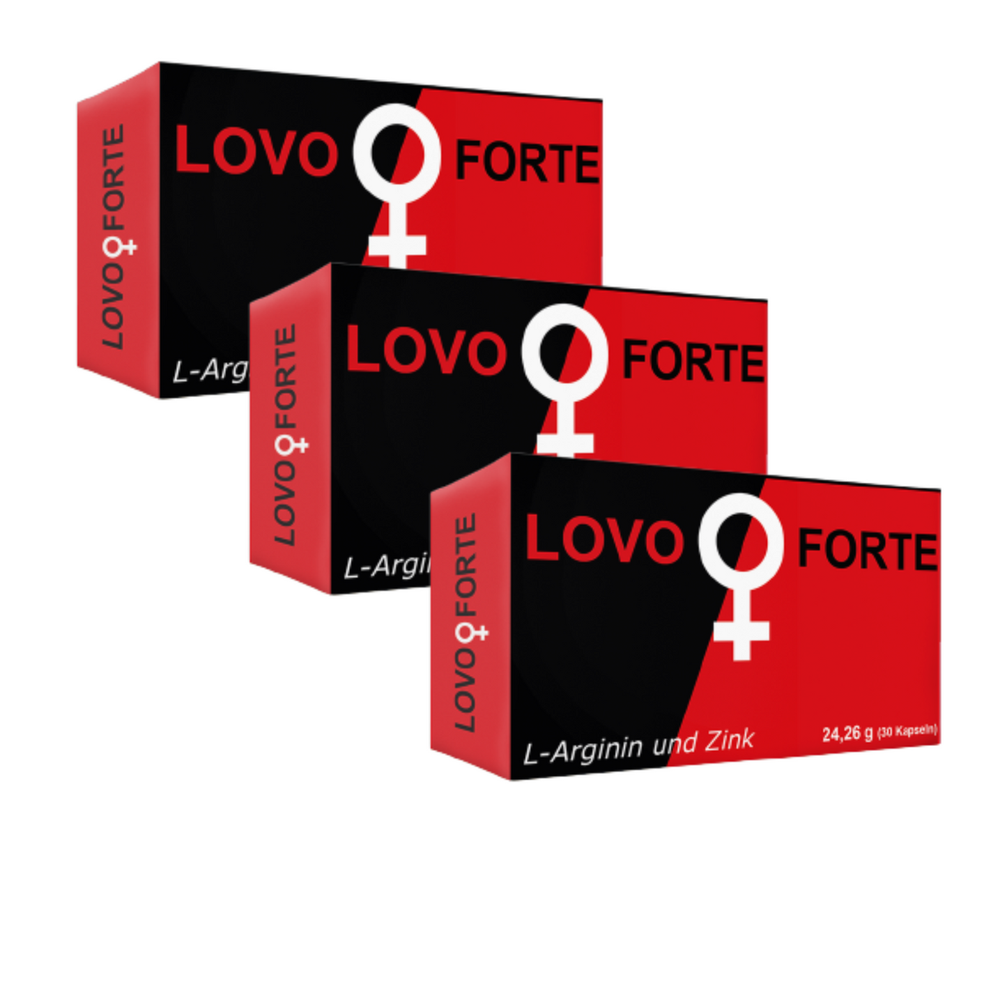 LOVO FORTE Sex Product Power Pills for Woman 60+exrta 60 Capsules FREE