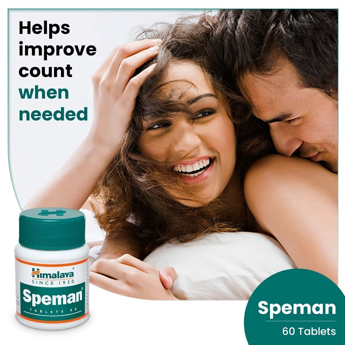 Himalaya Speman 60 Tablets for Men's Health Product...