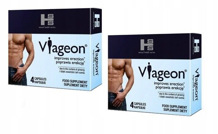 Viageon Potential Pills Strong Erection Potential Safer Sex 50 Tablets