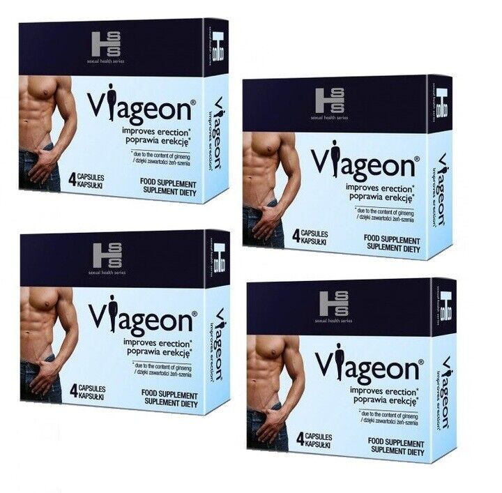 Viageon Potential Pills Strong Erection Potential Safer Sex 50 Tablets