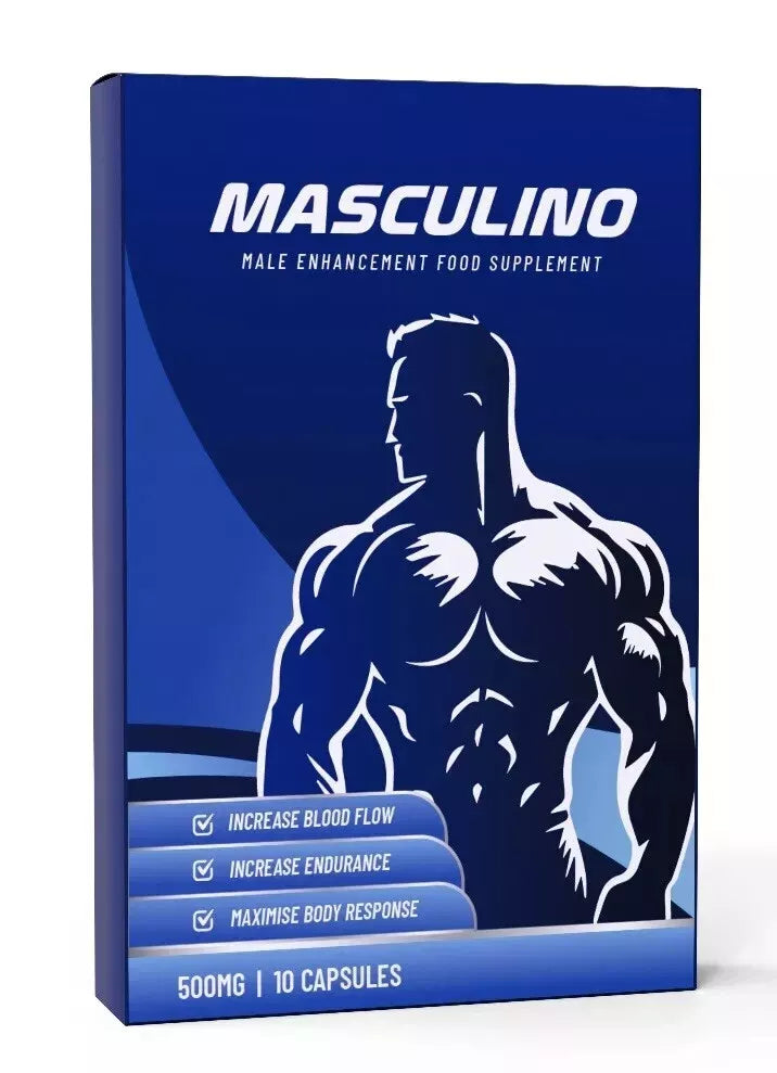 Masculino Herbal Male x10 Tablets 100mg Supplement for MEN. B|ue Pi||