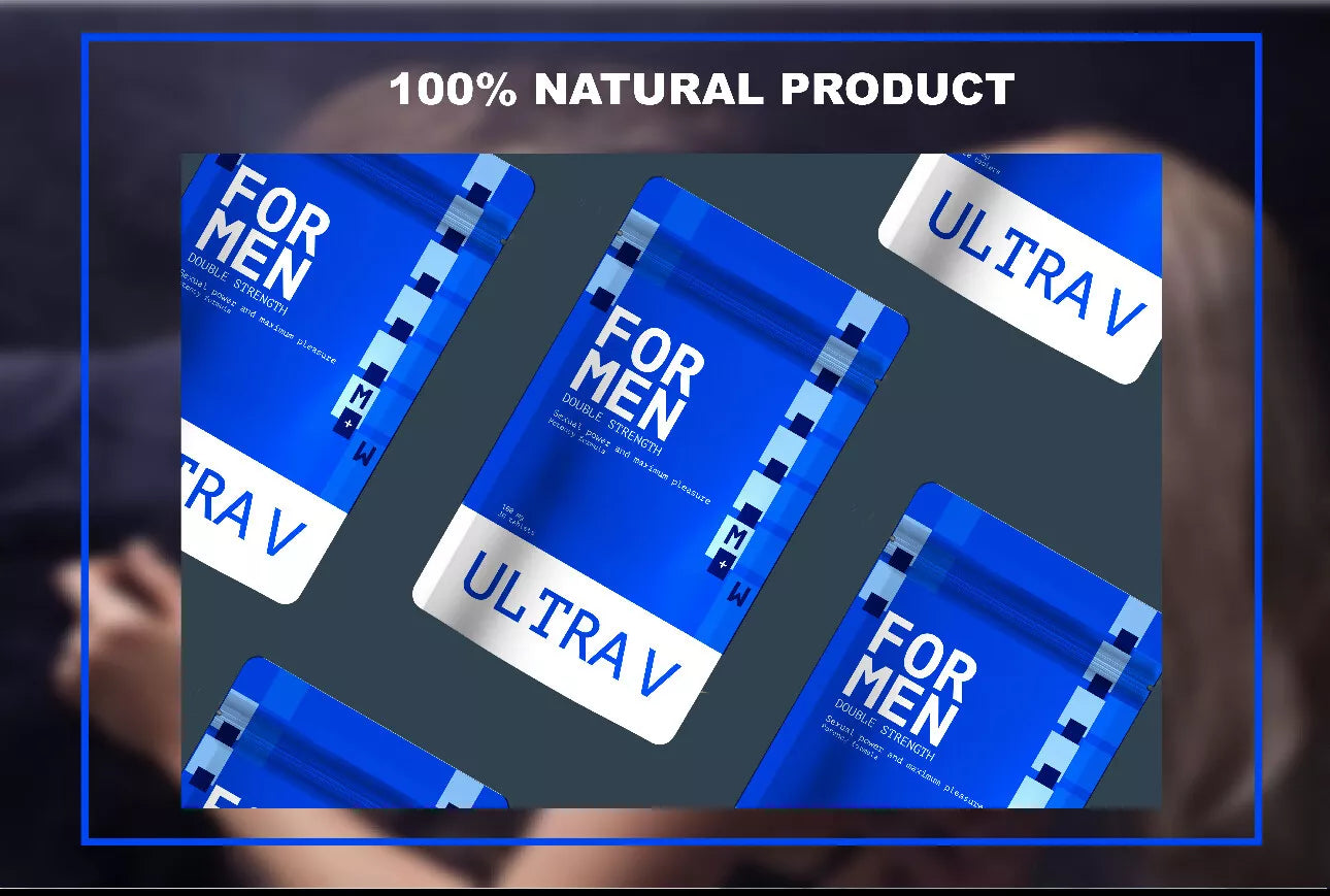 V MAN PLUS 100mg Natural Food Supplement For Men Performance Enhancement Booster