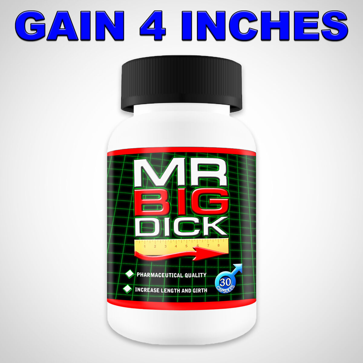 MR BIG D*CK - PENIS ENLARGEMENT PILLS GAIN 4 INCHES NOW!!! MALE ENHANCEMENT SEX