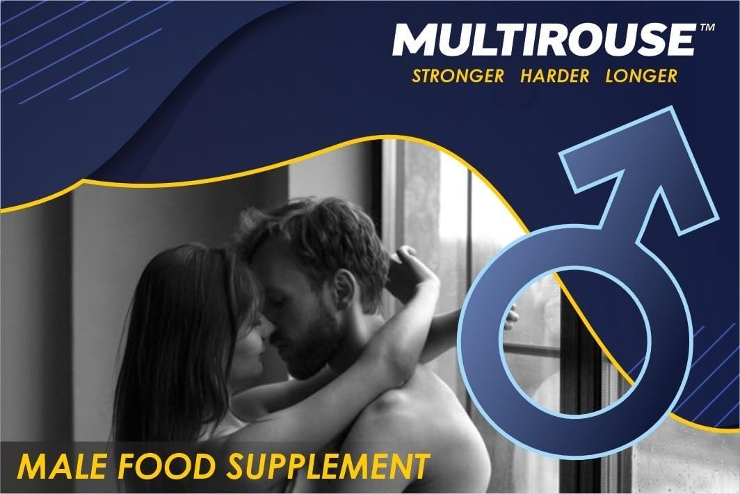 MUTLIROUSE 500mg | Stronger | Longer | Harder | Performance | Extra Strength Enhancing Tablets | Stamina Endurance Booster Supplement for Men | 10 Ginseng Tablets