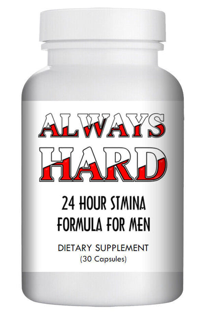 "Always Hard" - Natural Strong Herbal Sex Pills for Men 30 Pills
