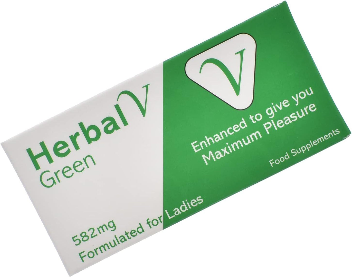 Herbal V Green Libido Booster for Women - Powerful Fast Acting Female