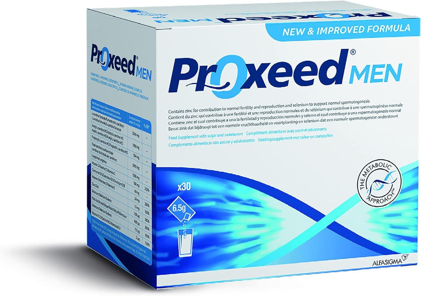 PROXEED Men 60 SACHETS Alfa-Sigma HS