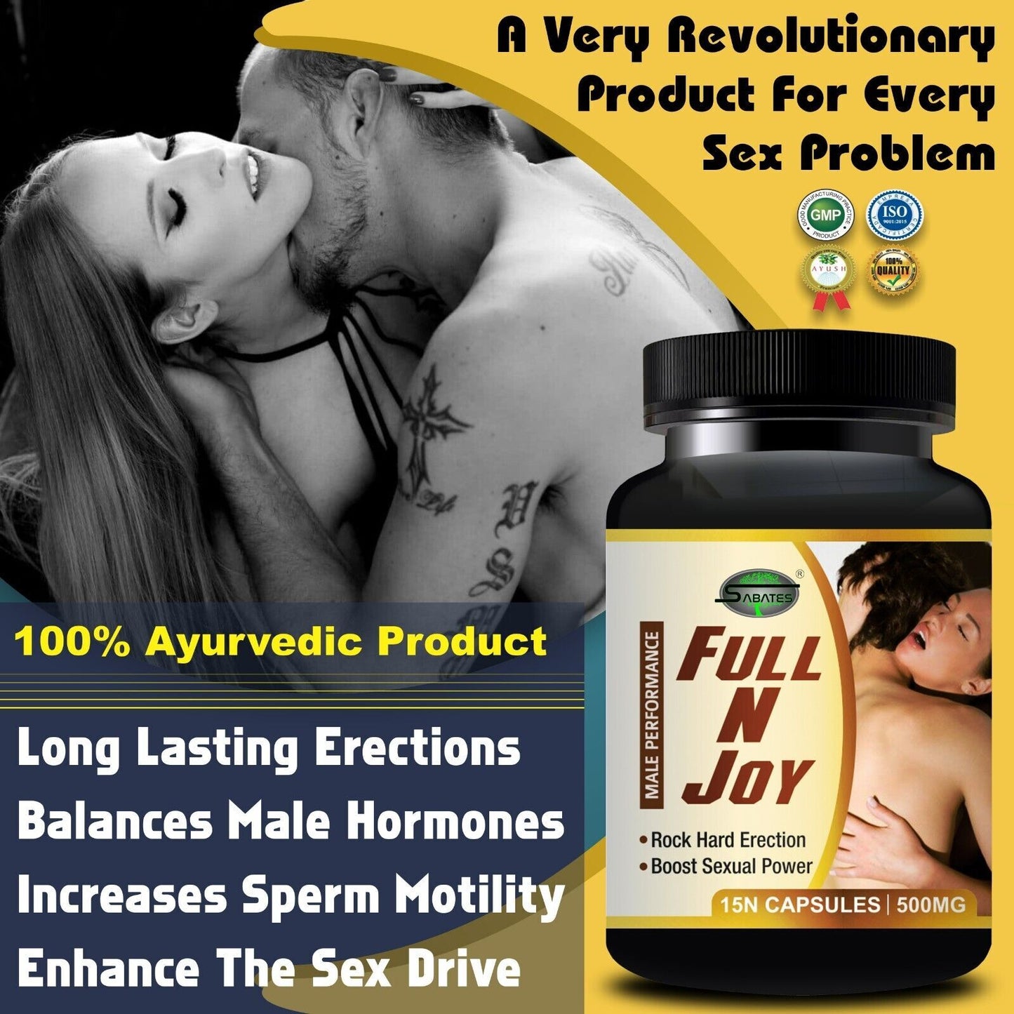Full N Joy Sex Capsule Sexual Capsule For Long Time More Sexual Desire