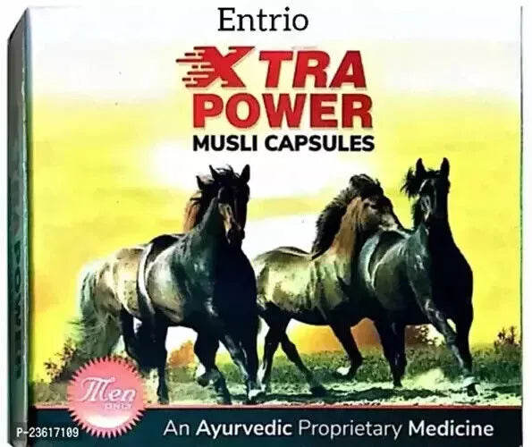 #NEW Xtra Power Musli For Men Long Time Sex Power 30 Capsules