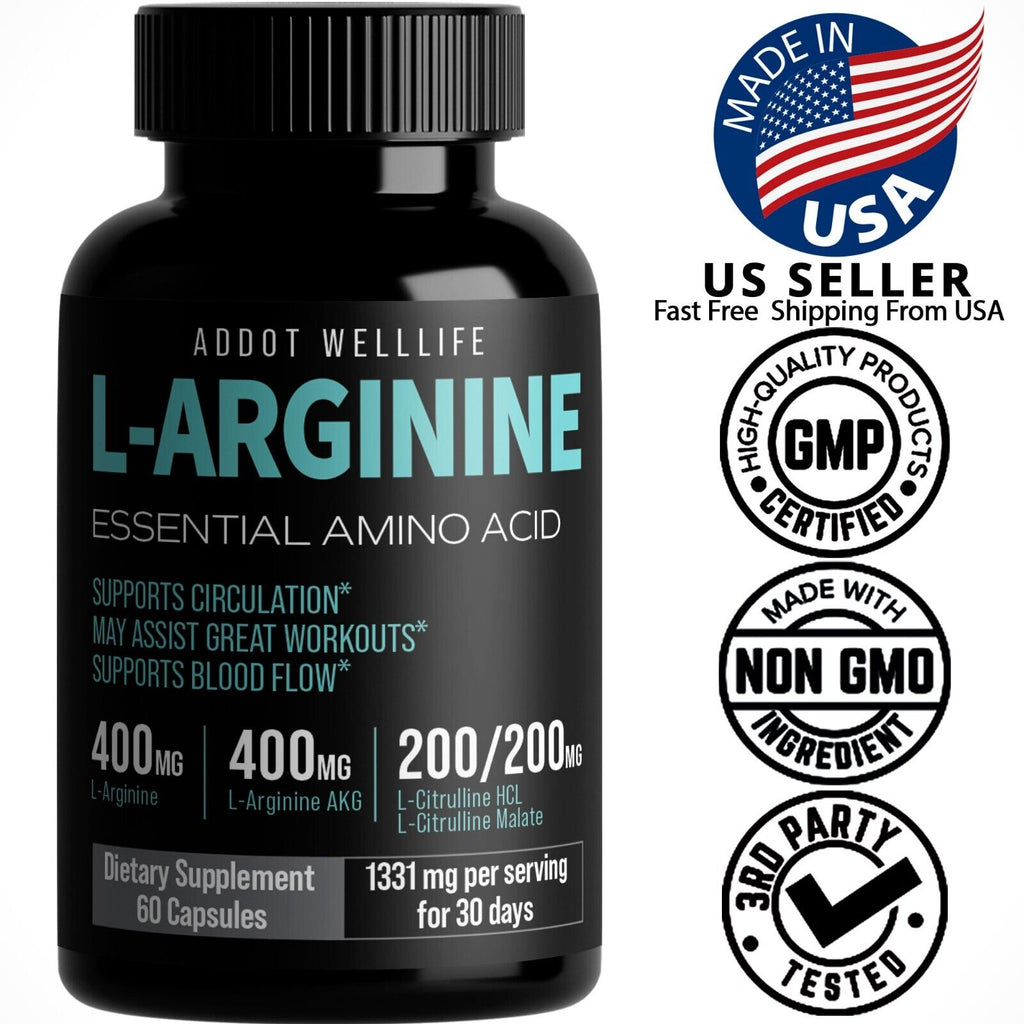 Unlock Your Peak Performance with L-Arginine Complete Boost Energy, Endurance