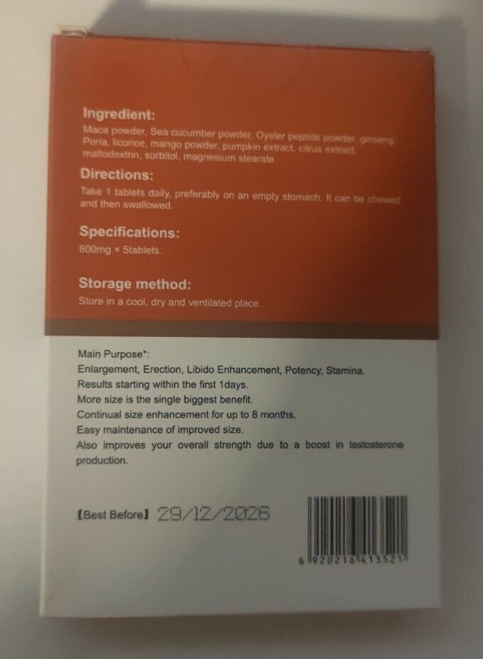 Potency pills for men Strong erection enhancer l Sex potency pills Power Male Pro +