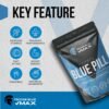 20 x Trojan Blue Vmax | Herbal Supplement Blue Pills for Men | High Strength Performance Powerful Fast Acting