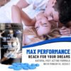 100 X Sex Aid Herbal Erection Tablets for Men Pills Extra Strong Supplement
