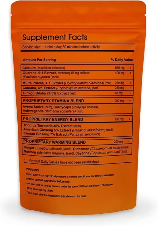 ESSENCEX™10 Pills 100mg Package Extra Strength Ginseng Herbal Supplement for Men | Performance Enhancing Pills | Stamina Endurance | Yellow Sex Pills for Men | Male High Erection and Potency Booster