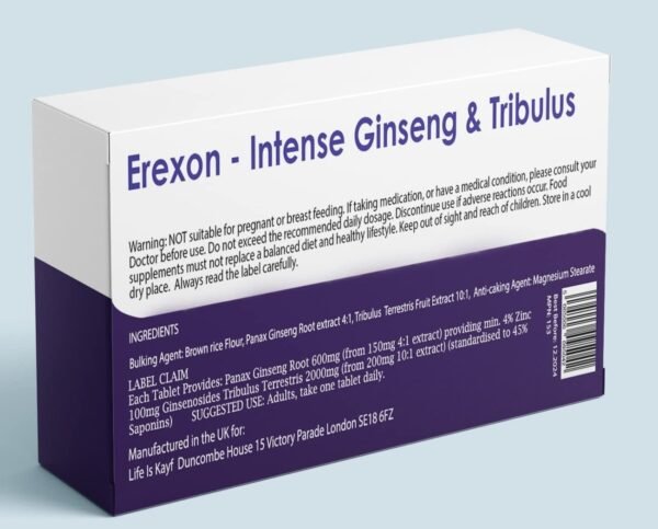 ErexOn - Intense Blue 10 Tablets - Herbal Supplement for Men