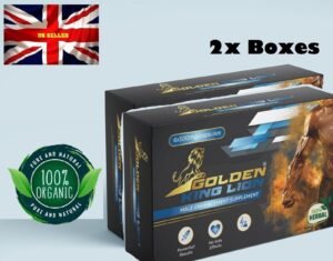3592302009 2BOXS OF GOLDEN KING LION 500mg HERBAL SEX CAPSULES FOR MEN UK⭐️⭐️⭐️⭐⭐