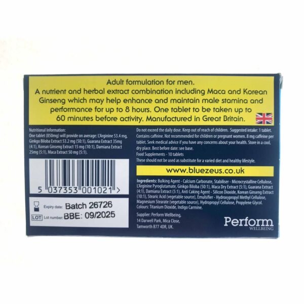 3654284227 Blue Zeus & Pink Venus Natural Arousal Supplement For Him & Her x 30⭐️⭐️⭐️⭐⭐