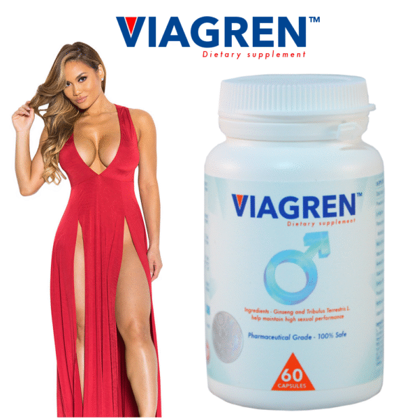 30 x 100MG VIAGREN FOR POTENCY XXL Plus Xtra size SEXUAL AND ERECTION WATCH sex