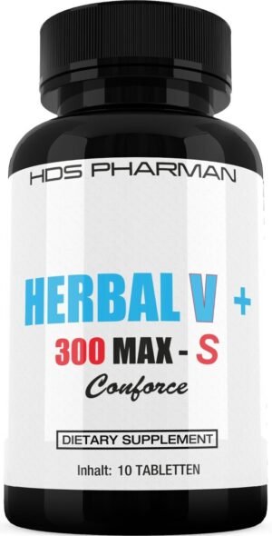 10 x ORIGINAL HERBAL V PLUS RED 300 S Red pills for adult men