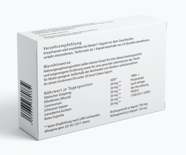 3661027602 20x KOITUS PRO Strong sexual enhancer for men Herbal immediate effect