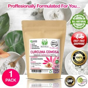 Curcuma Comosa Vaginal Tightening Tight Uterus PMS Menstrual Stop Odor Pills 1PK
