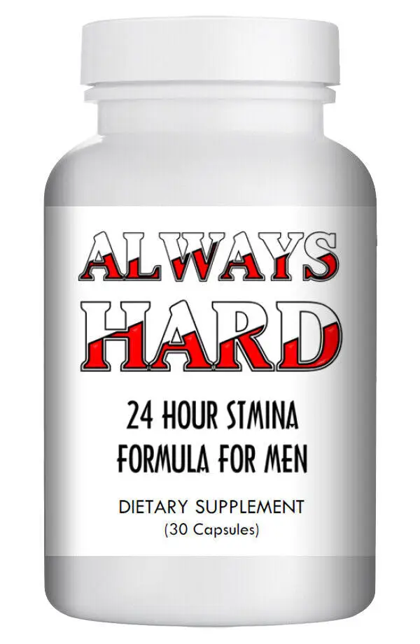 "Always Hard" - Natural Strong Herbal Sex Pills for Men 30 Pills