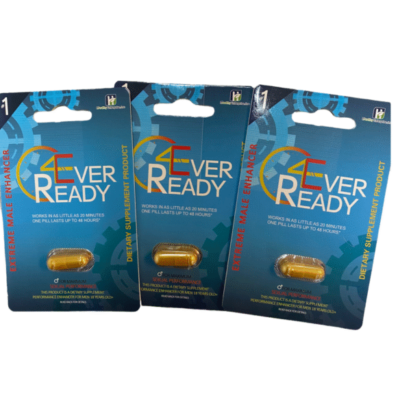 4Ever Ready Male Enhancement Sex Pills for EXTREME ENHANCEMENT 3 Pills