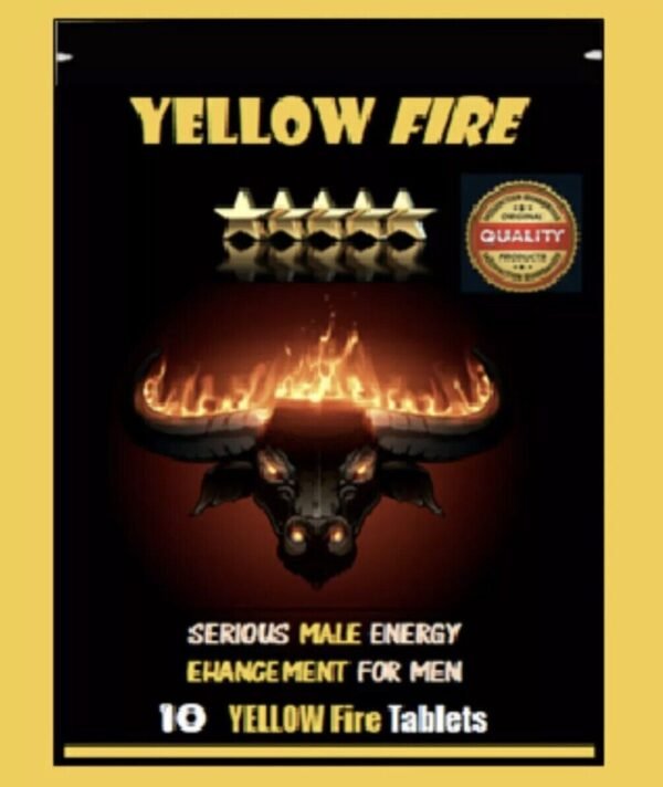 10 Yellow Fire Male ENERGY Booster pill for both sexes xxxplo enhancement la pep
