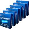 3760893051 6 x Ultra Blue High Strength Tablets, 100% Herbal Blue Pill Supplement.