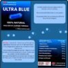 3760899008 6 x Ultra Blue High Strength Tablets, 100% Herbal Blue Pill Supplement.