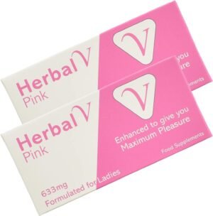 20 x 633mg Herbal Supplement Pills for Women